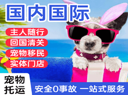 成吉思汗机场托运国际宠物托运 【国